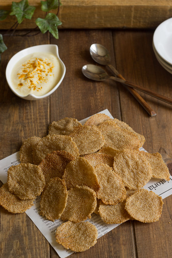 Chips de amaranto | El Cucharón Verde